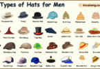 Types of Hats for Men in English and their Images