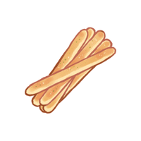 Breadsticks | List of Snacks Vocabulary in English