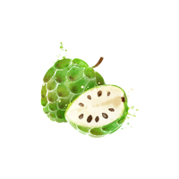 Cherimoya | List of green fruits