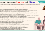 Dialogues Between Lawyer and Client in English and Pictures