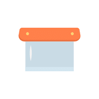 Dough scraper