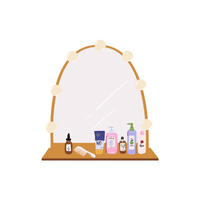 Dressing table | Bedroom Items vocabulary