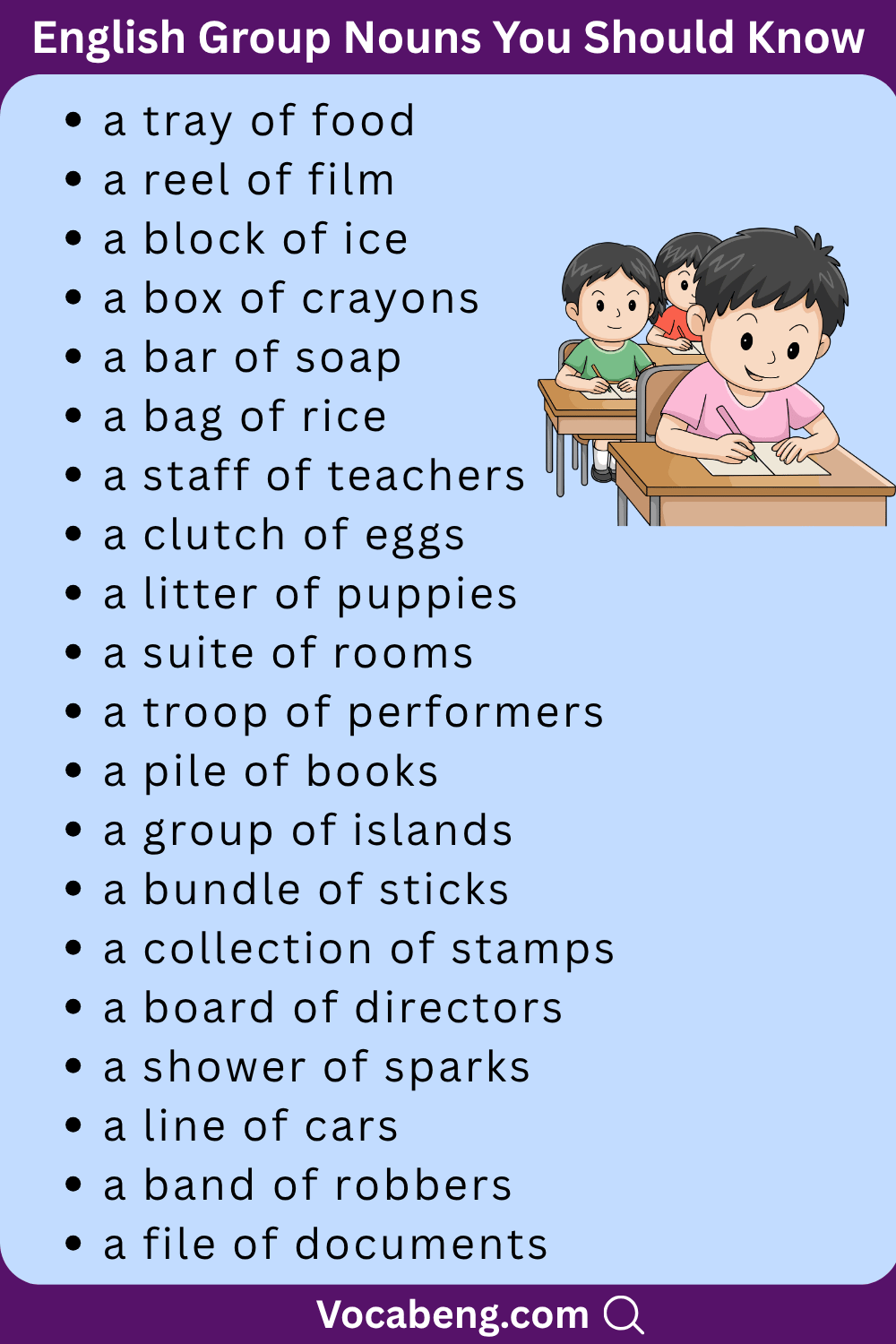 English Group Nouns You Should Know