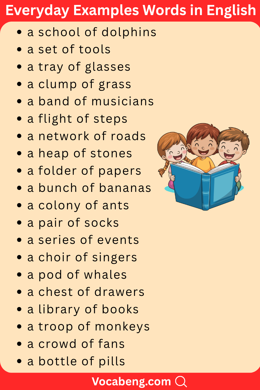 Everyday Examples of Group Words in English