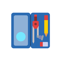 Geometry Box | School Items names