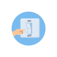 Light switch | Bedroom Items vocabulary