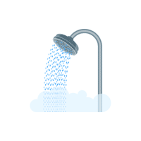 Shower | Household vocabulary in English