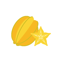 Starfruit | List of green fruits