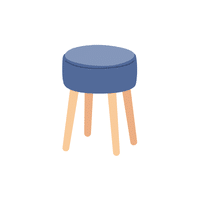 Stool | Bedroom Items vocabulary