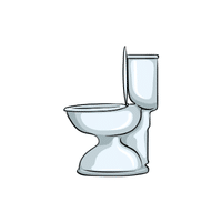 Toilet | Household vocabulary in English