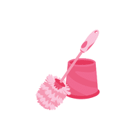 Toilet brush | Household vocabulary in English