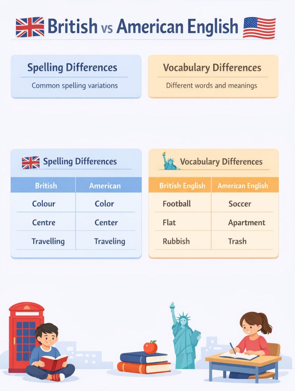 What Is British and American English in Education