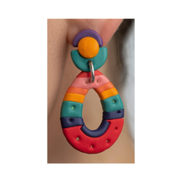 Polymer Clay Earring