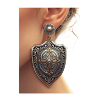 Shield Earring | Types of Earrings with Names