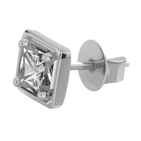 Square Stud | Types of Earrings with Names