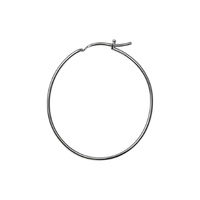 Wire Hoop | Types of Earrings with Names