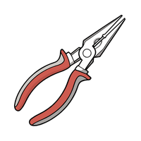 Long-Nose Pliers | Types of Pliers with Names