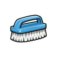 Scrub brush | Cleaning Supplies Names